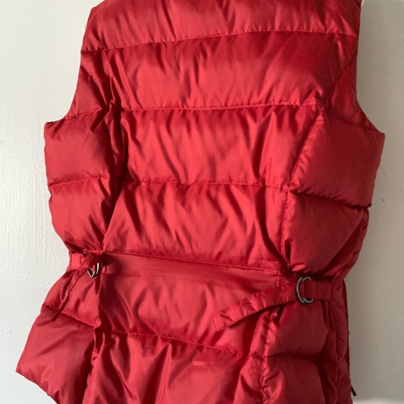 Eddie Bauer Goose Down Vest Red Size Large - Picture 2 of 4